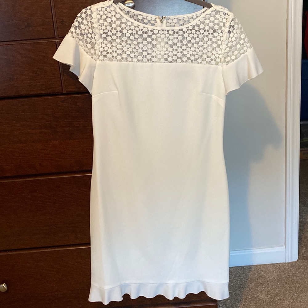 White Karl Lagerfeld Paris Dress